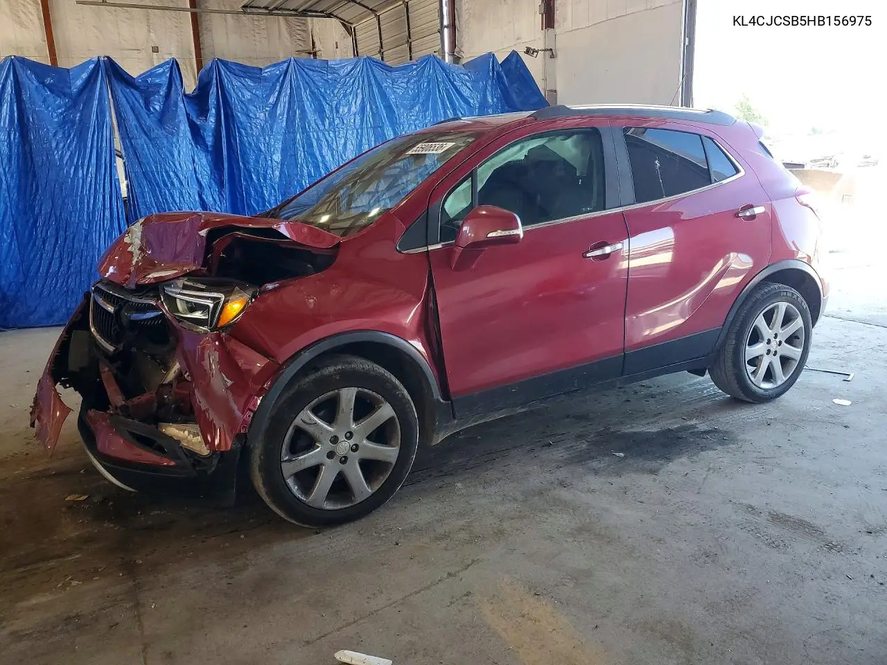 2017 Buick Encore Essence VIN: KL4CJCSB5HB156975 Lot: 55906536