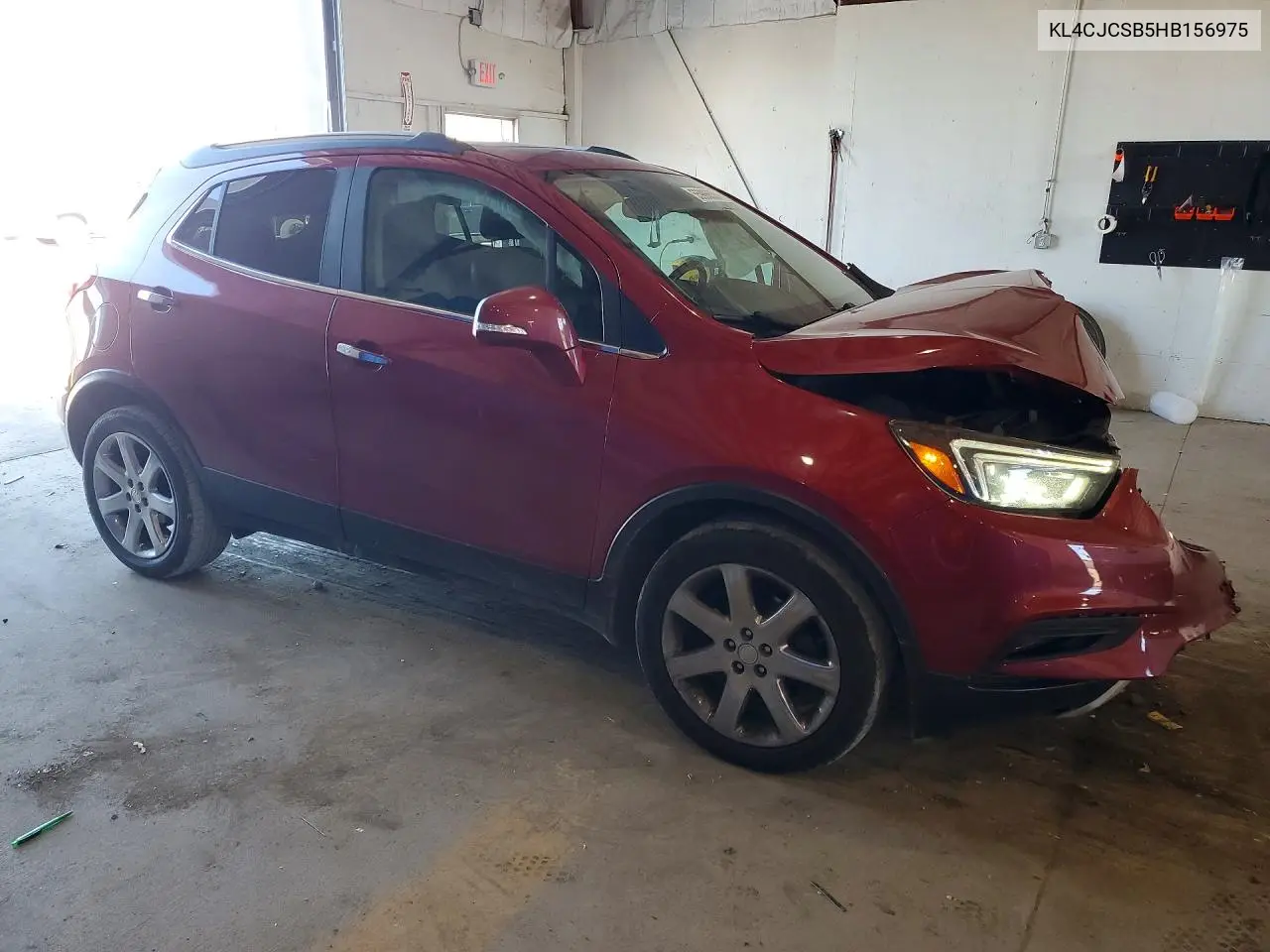 2017 Buick Encore Essence VIN: KL4CJCSB5HB156975 Lot: 55906536