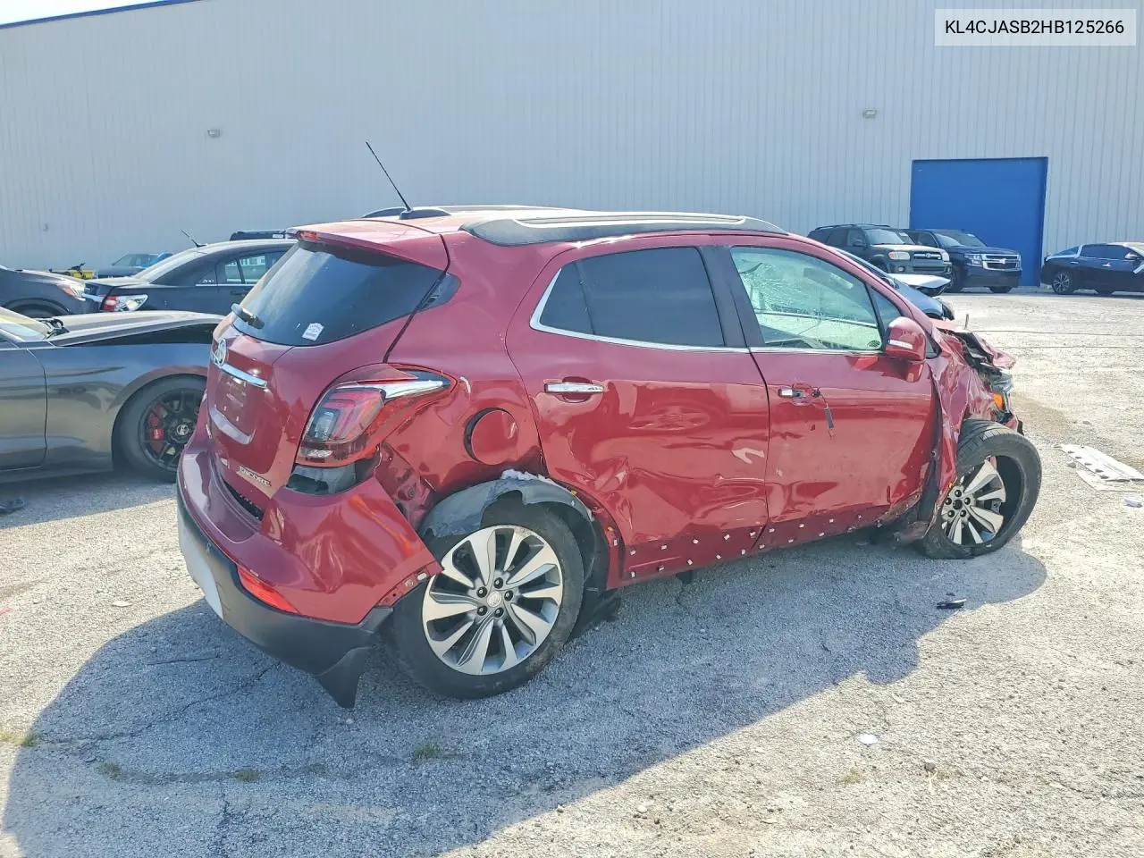 2017 Buick Encore Preferred VIN: KL4CJASB2HB125266 Lot: 56147456