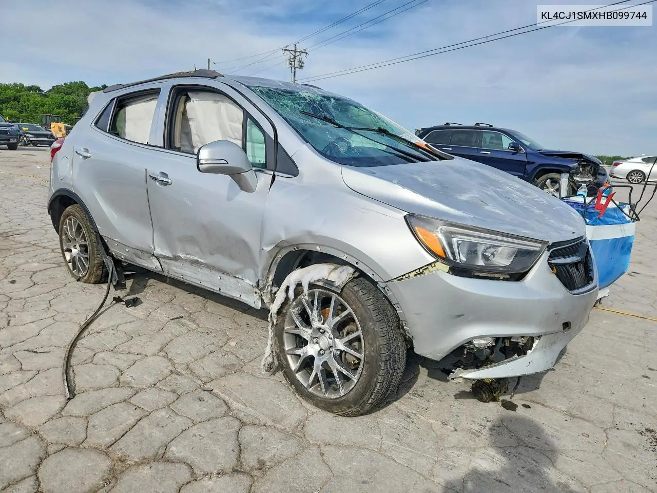 2017 Buick Encore Sport Touring VIN: KL4CJ1SMXHB099744 Lot: 56317416