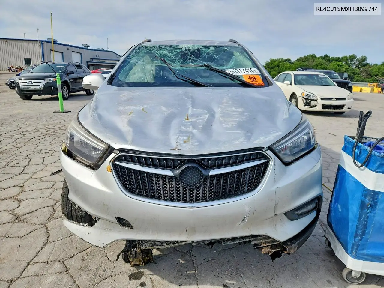 2017 Buick Encore Sport Touring VIN: KL4CJ1SMXHB099744 Lot: 56317416