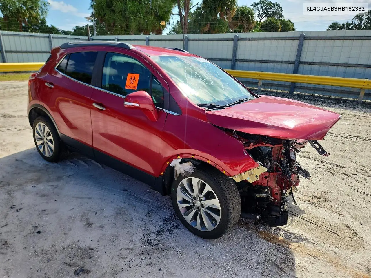 2017 Buick Encore Preferred VIN: KL4CJASB3HB182382 Lot: 56958386