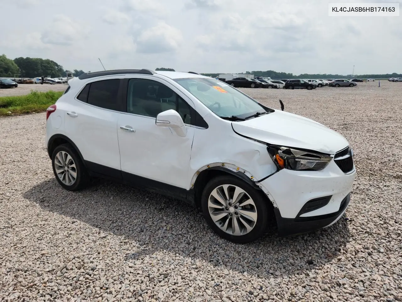 2017 Buick Encore Preferred VIN: KL4CJASB6HB174163 Lot: 59642986