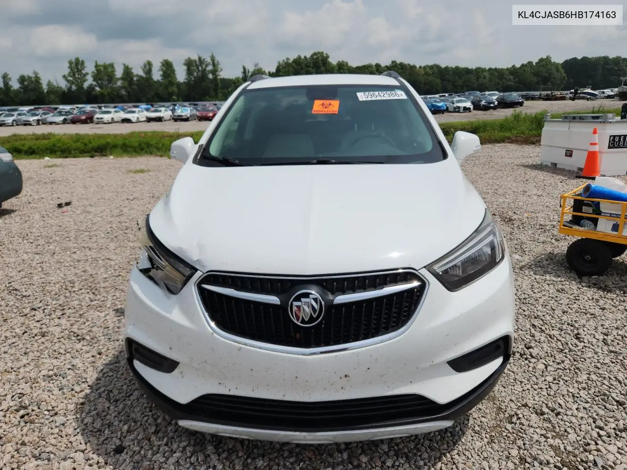 2017 Buick Encore Preferred VIN: KL4CJASB6HB174163 Lot: 59642986