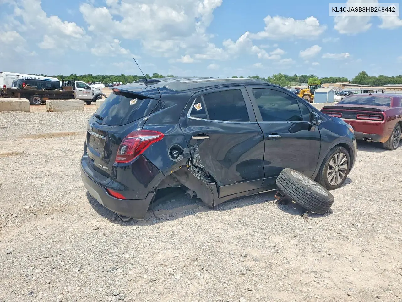 2017 Buick Encore VIN: KL4CJASB8HB248442 Lot: 59736196