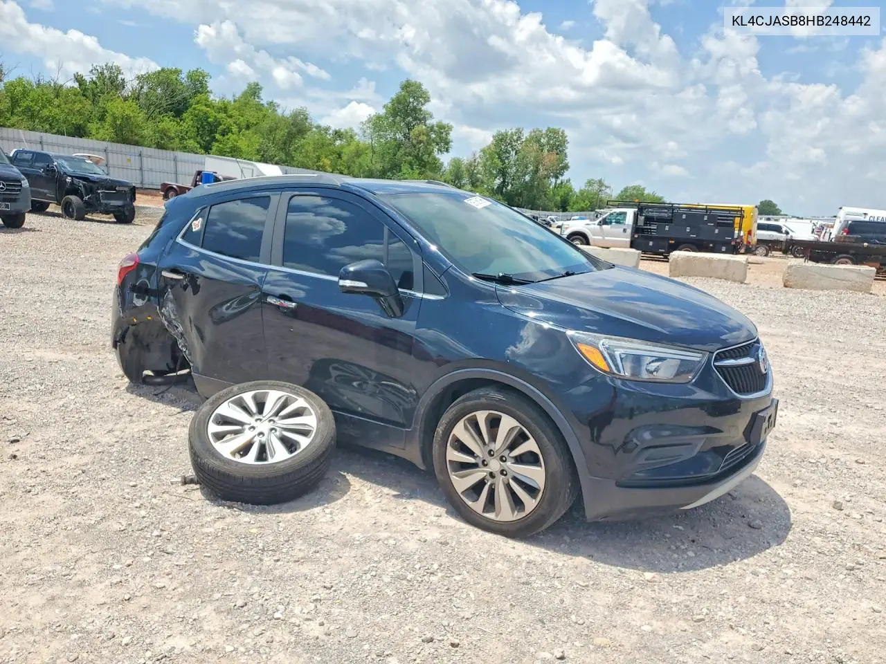2017 Buick Encore VIN: KL4CJASB8HB248442 Lot: 59736196