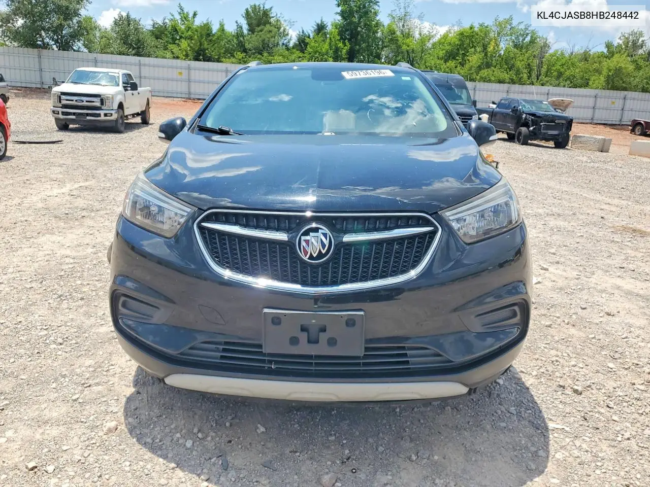 2017 Buick Encore VIN: KL4CJASB8HB248442 Lot: 59736196
