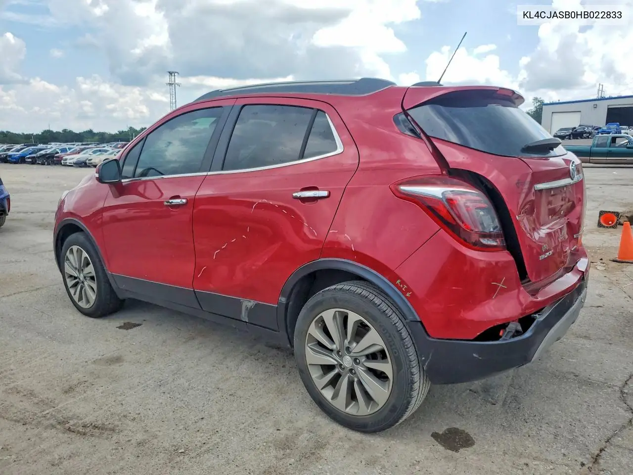 2017 Buick Encore Preferred VIN: KL4CJASB0HB022833 Lot: 60558676