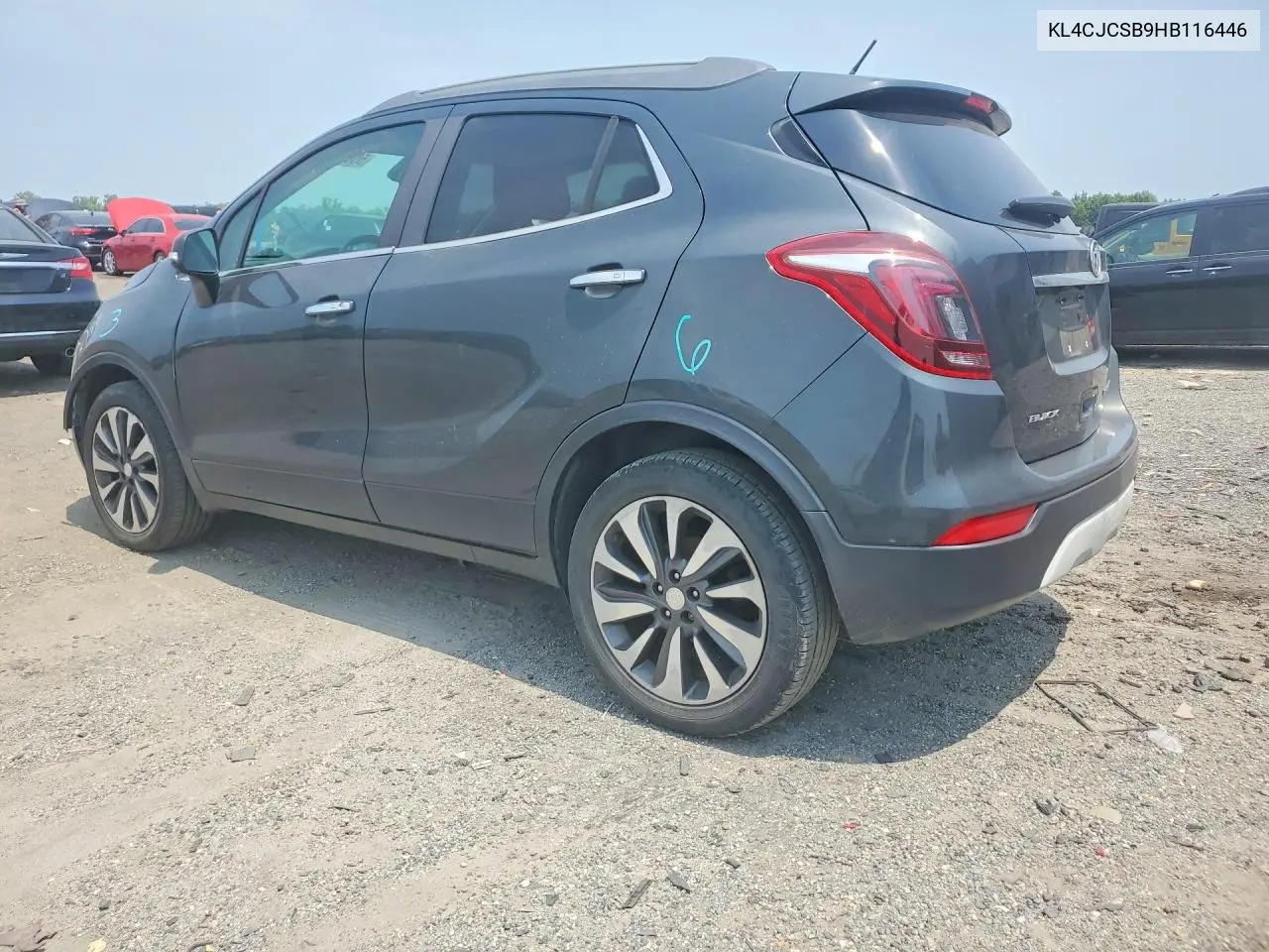 2017 Buick Encore Essence VIN: KL4CJCSB9HB116446 Lot: 60821426