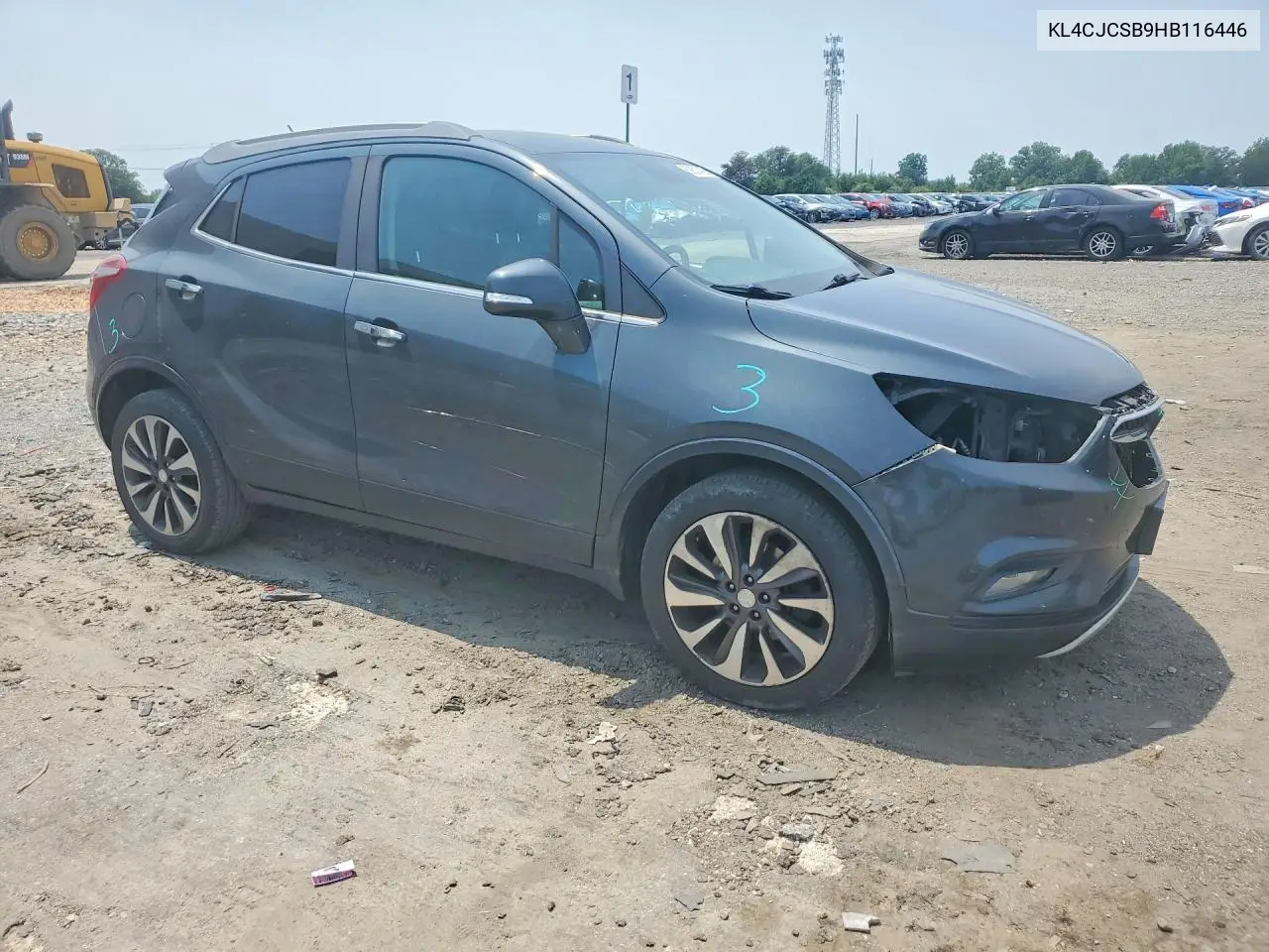 2017 Buick Encore Essence VIN: KL4CJCSB9HB116446 Lot: 60821426