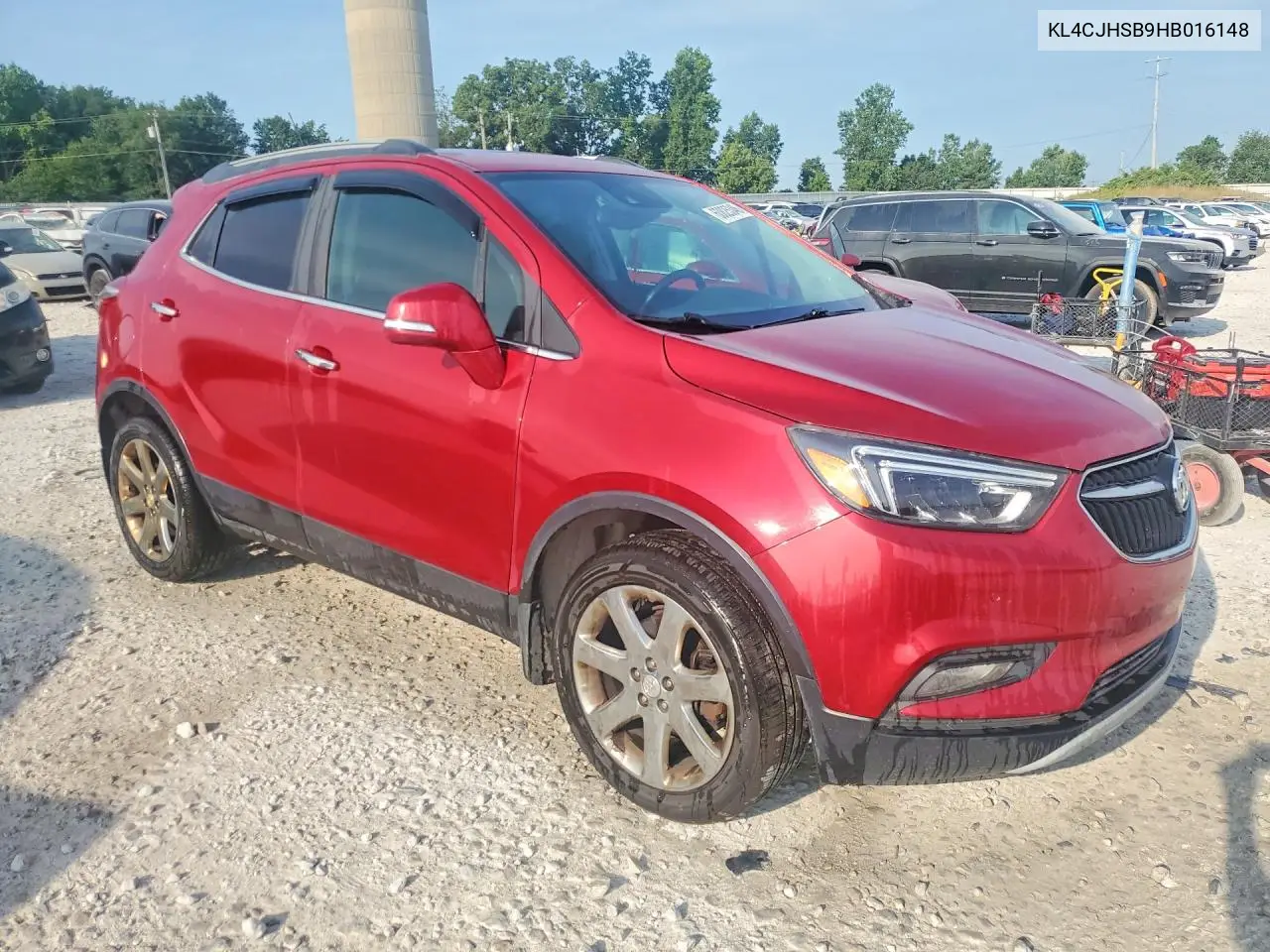 2017 Buick Encore Premium VIN: KL4CJHSB9HB016148 Lot: 60825346
