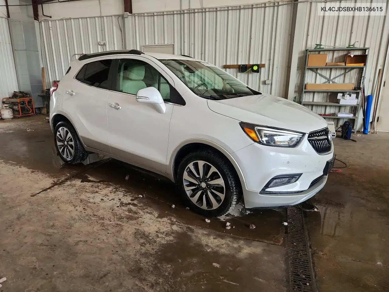 2017 Buick Encore Premium VIN: KL4CJDSBXHB136615 Lot: 60871866
