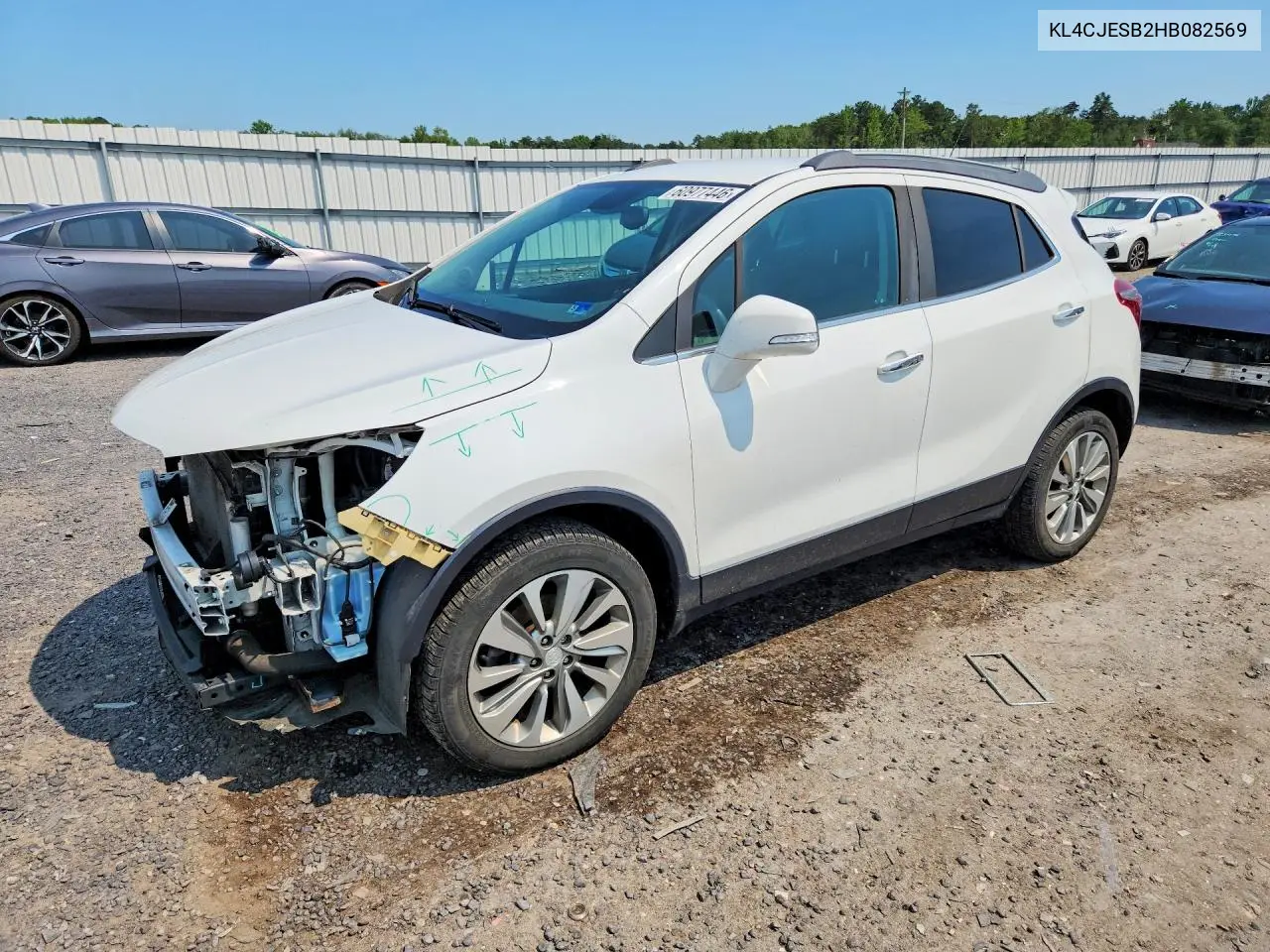 2017 Buick Encore Preferred VIN: KL4CJESB2HB082569 Lot: 60977446