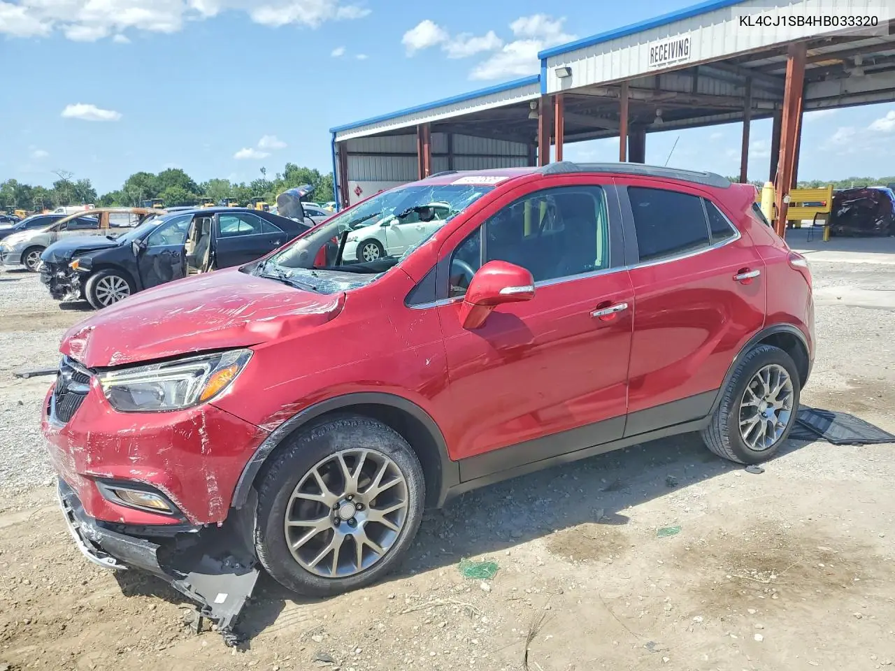 2017 Buick Encore Sport Touring VIN: KL4CJ1SB4HB033320 Lot: 61027836