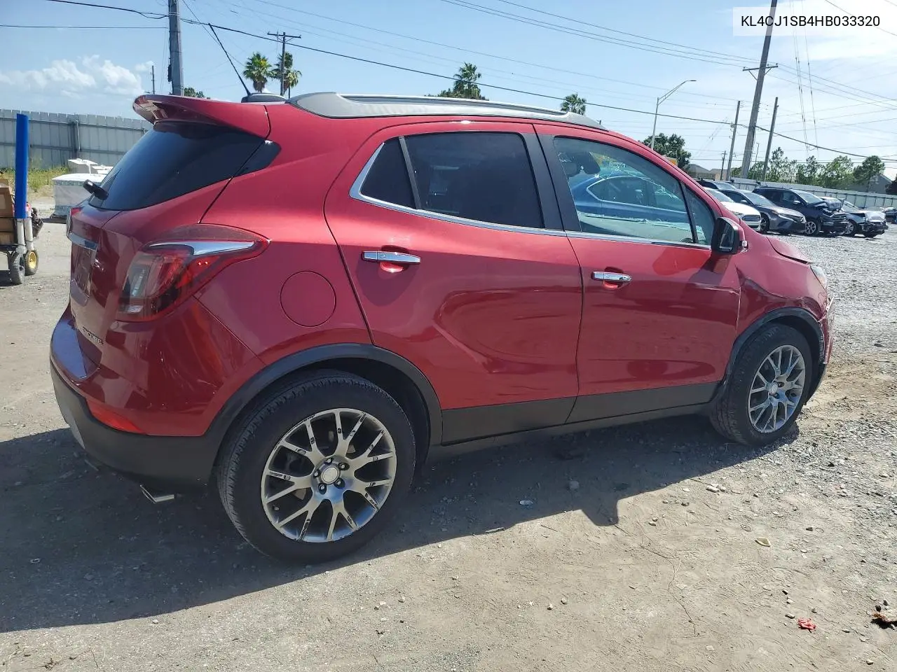 2017 Buick Encore Sport Touring VIN: KL4CJ1SB4HB033320 Lot: 61027836