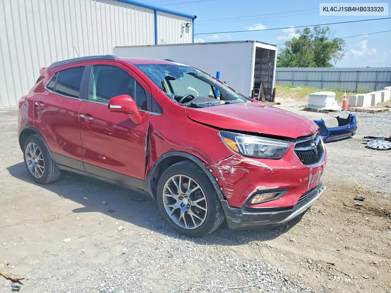 2017 Buick Encore Sport Touring VIN: KL4CJ1SB4HB033320 Lot: 61027836