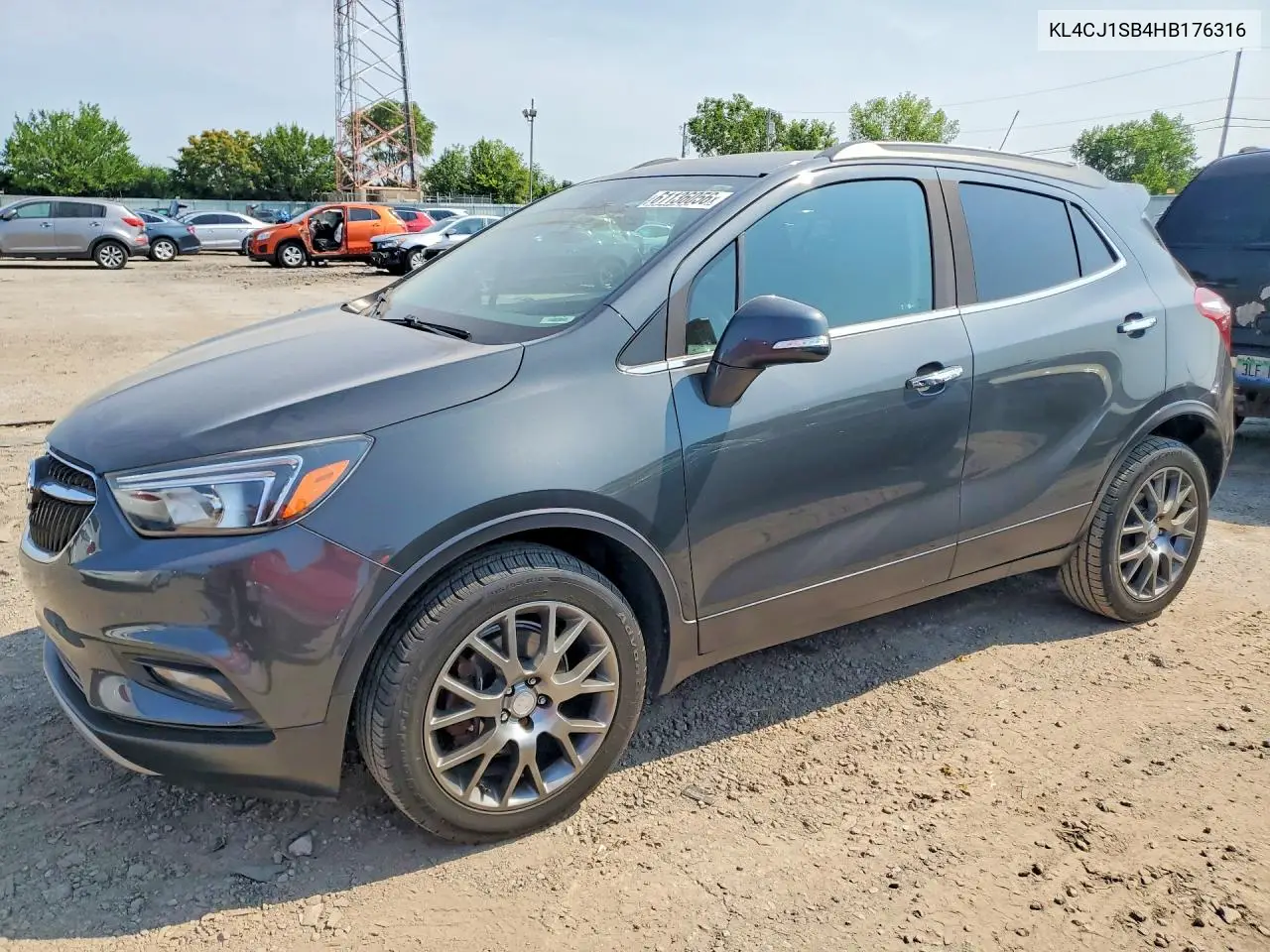 2017 Buick Encore Sport Touring VIN: KL4CJ1SB4HB176316 Lot: 61136056
