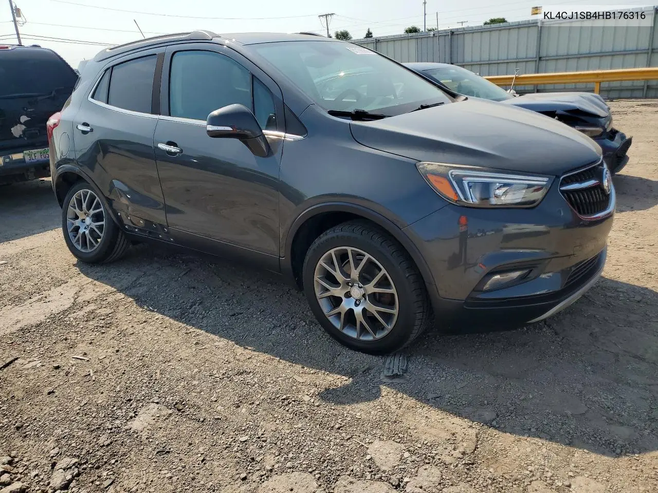 2017 Buick Encore Sport Touring VIN: KL4CJ1SB4HB176316 Lot: 61136056