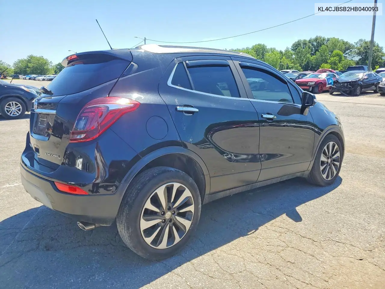 2017 Buick Encore Preferred Ii VIN: KL4CJBSB2HB040093 Lot: 61198146