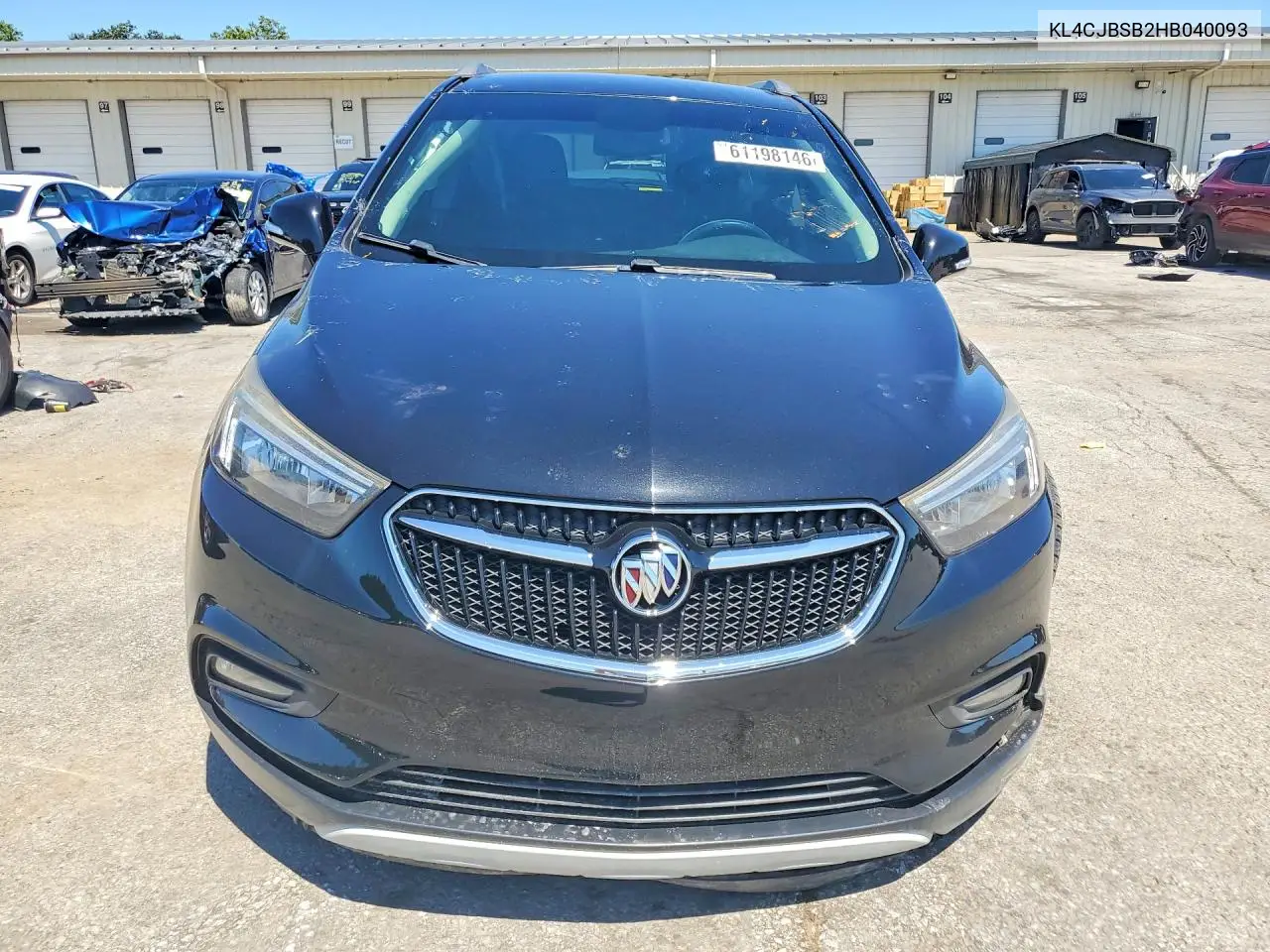 2017 Buick Encore Preferred Ii VIN: KL4CJBSB2HB040093 Lot: 61198146