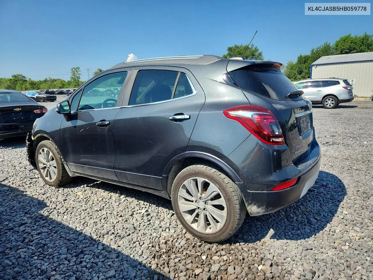 2017 Buick Encore Preferred VIN: KL4CJASB5HB059778 Lot: 61210006