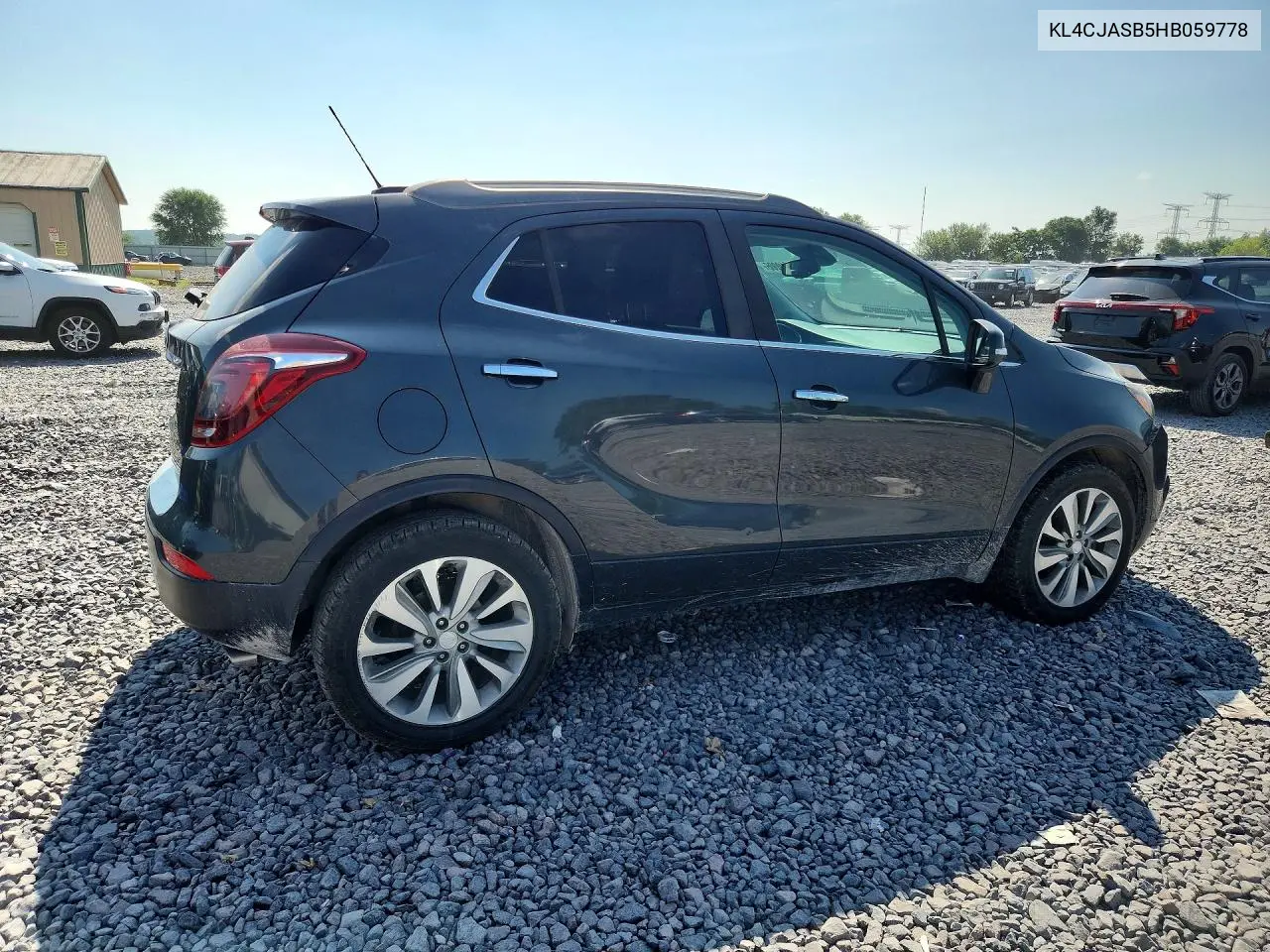 2017 Buick Encore Preferred VIN: KL4CJASB5HB059778 Lot: 61210006
