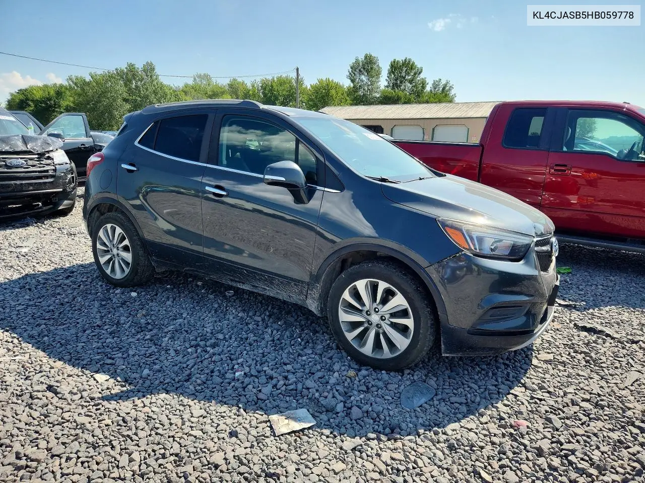 2017 Buick Encore Preferred VIN: KL4CJASB5HB059778 Lot: 61210006