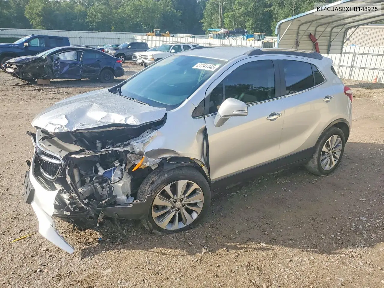 2017 Buick Encore Preferred VIN: KL4CJASBXHB148925 Lot: 61241446