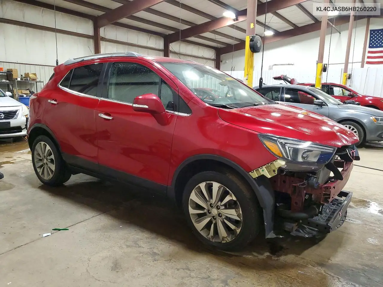 2017 Buick Encore Preferred VIN: KL4CJASB6HB260220 Lot: 61345836