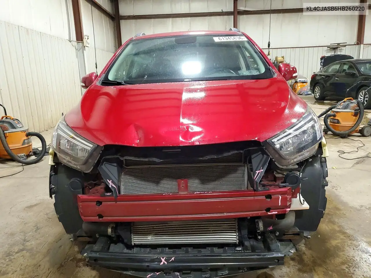 2017 Buick Encore Preferred VIN: KL4CJASB6HB260220 Lot: 61345836