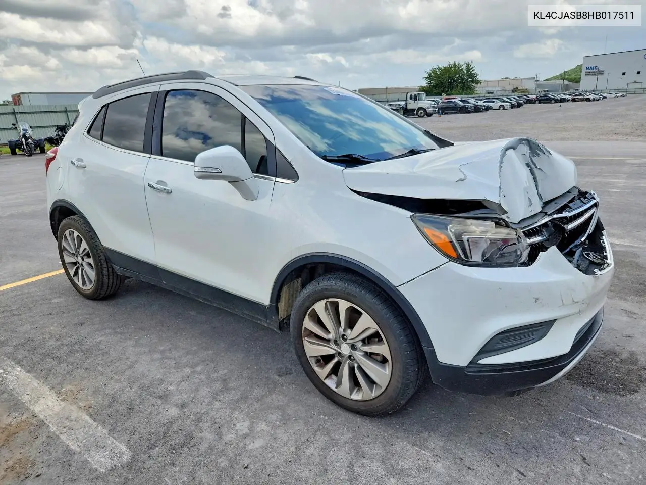 2017 Buick Encore Preferred VIN: KL4CJASB8HB017511 Lot: 61488176