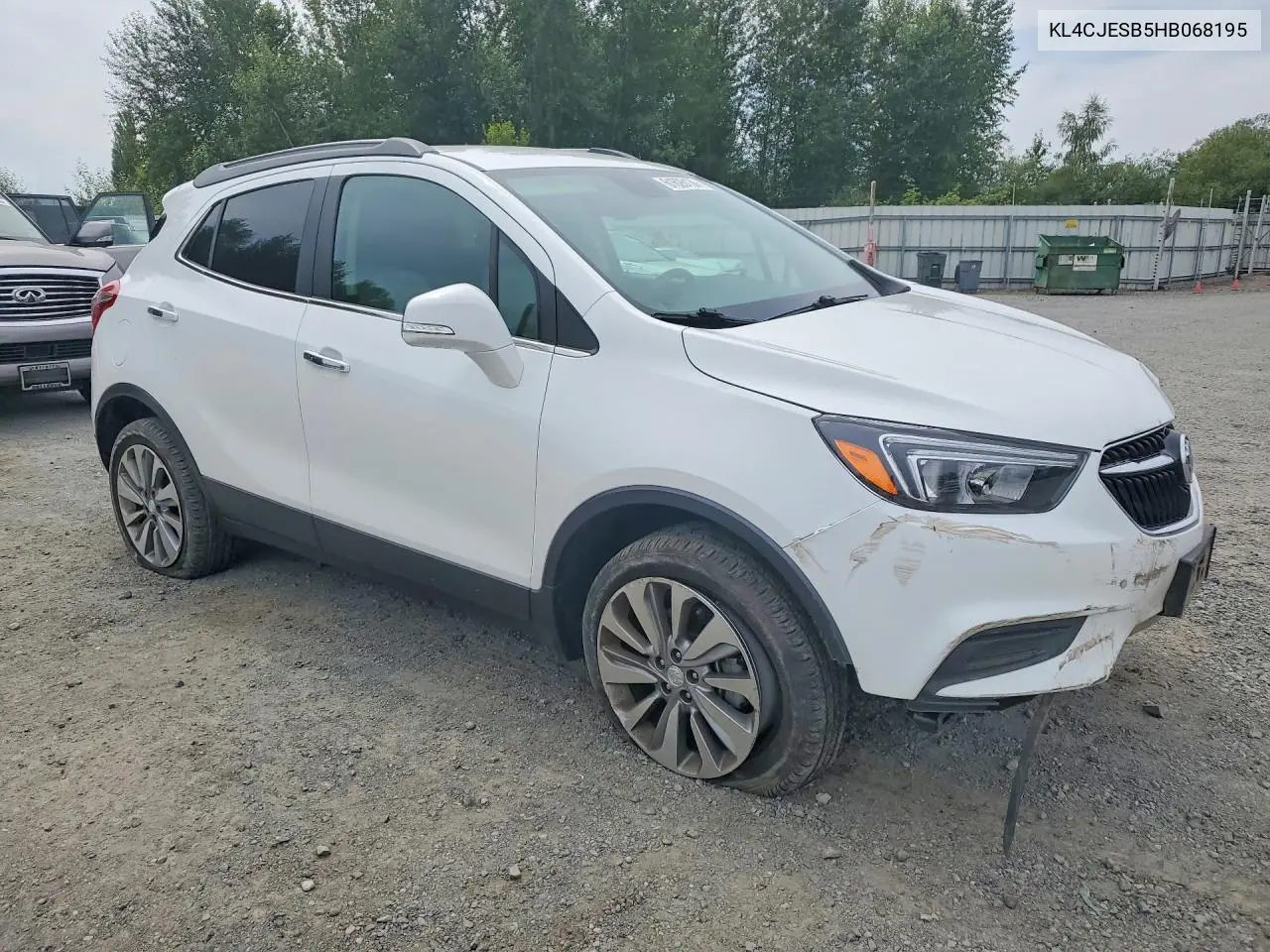 2017 Buick Encore Preferred VIN: KL4CJESB5HB068195 Lot: 61626136
