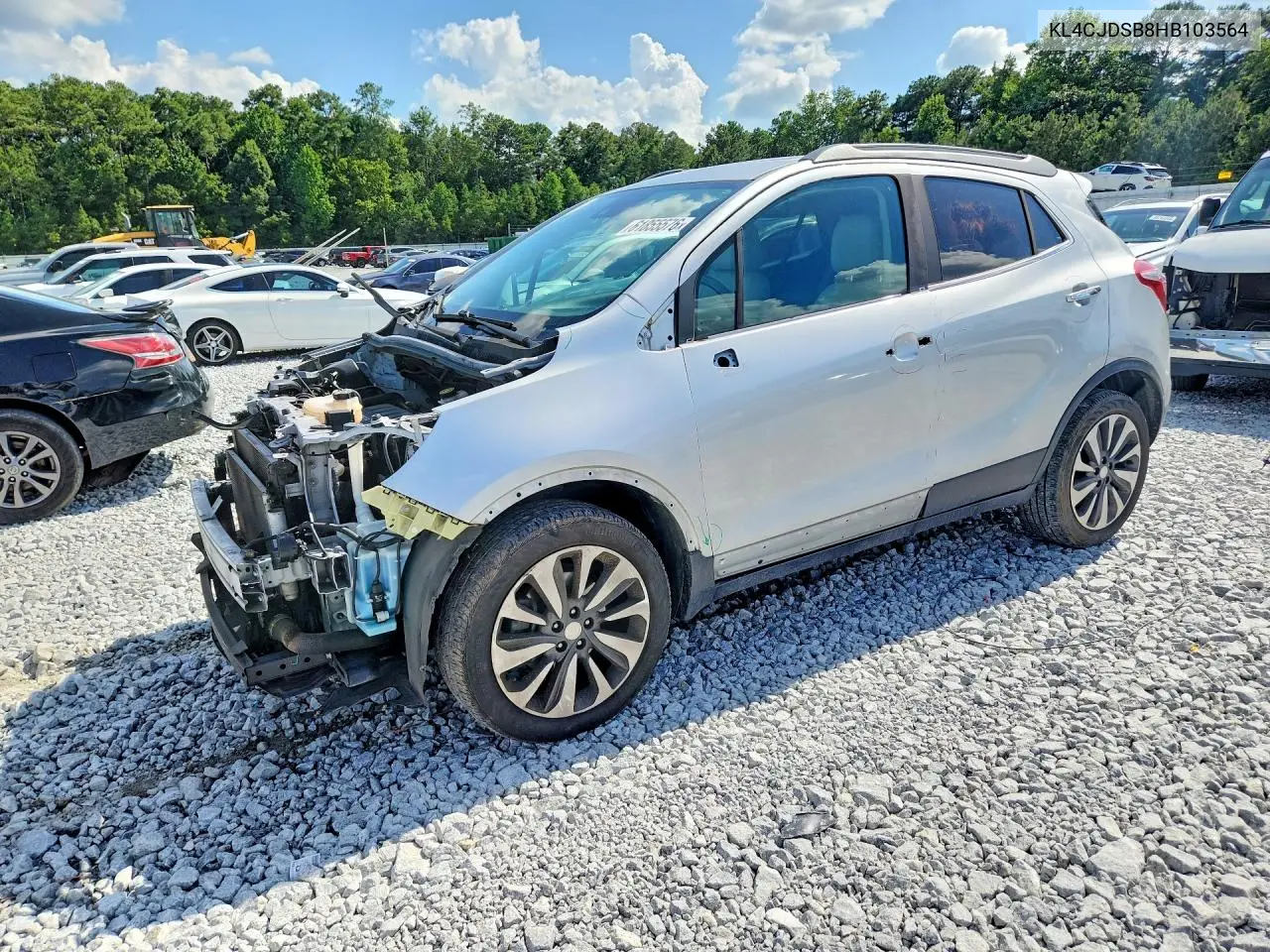2017 Buick Encore Premium VIN: KL4CJDSB8HB103564 Lot: 61855576