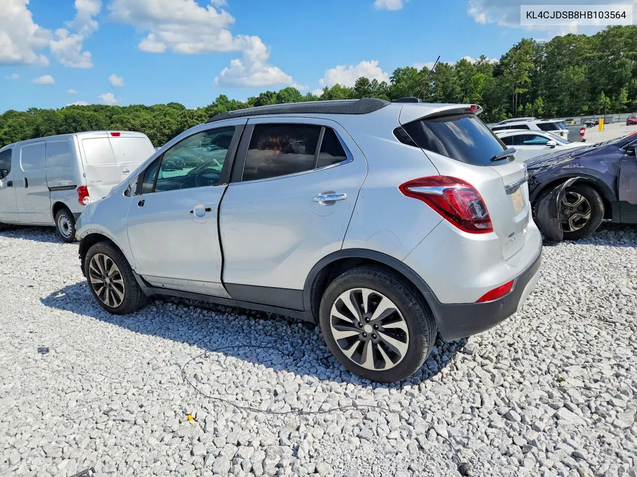 2017 Buick Encore Premium VIN: KL4CJDSB8HB103564 Lot: 61855576