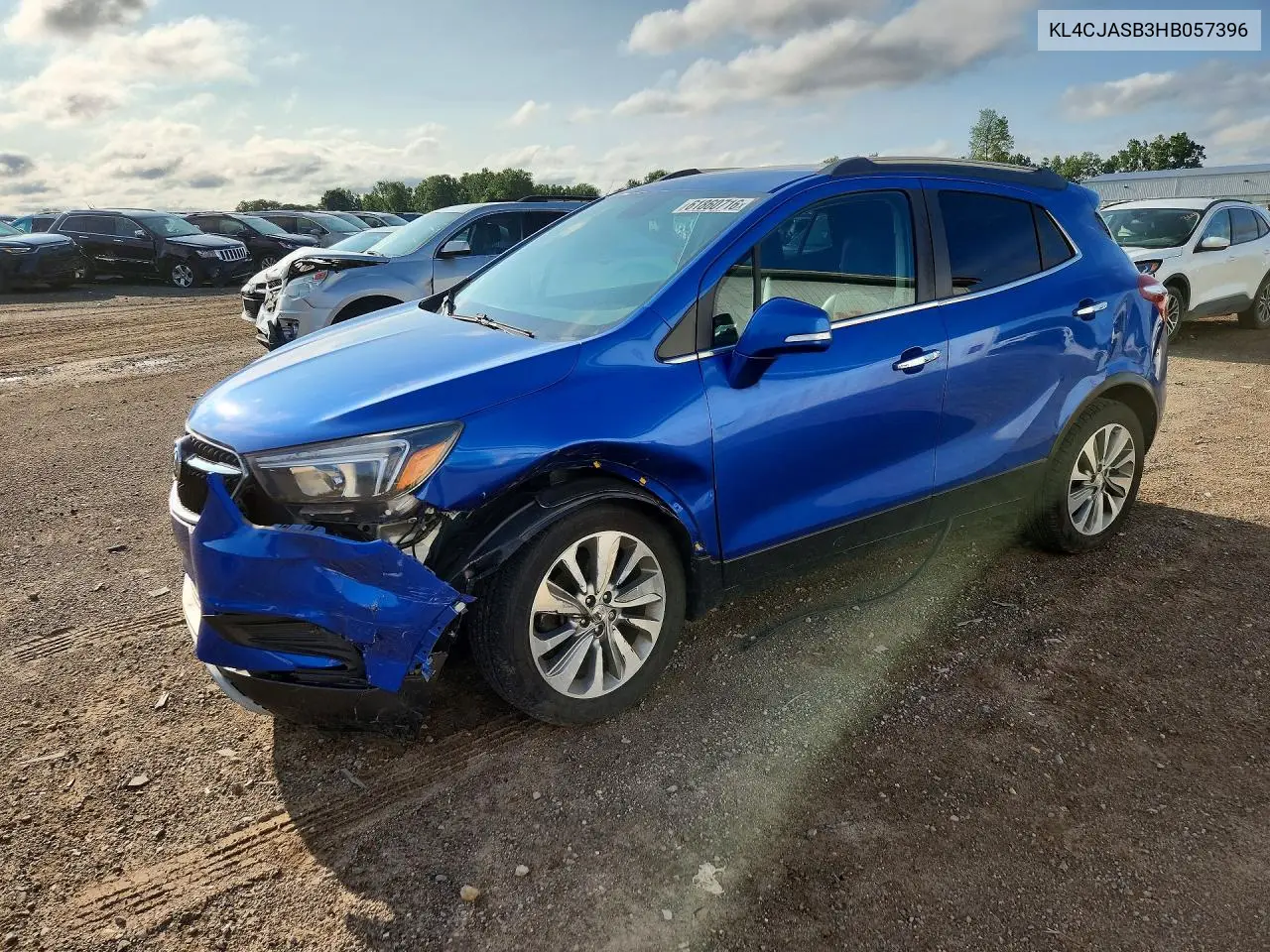 2017 Buick Encore Preferred VIN: KL4CJASB3HB057396 Lot: 61860716