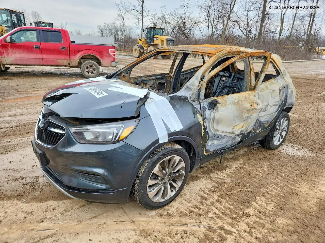 2017 Buick Encore Preferred VIN: KL4CJASB0HB249388 Lot: 79804545