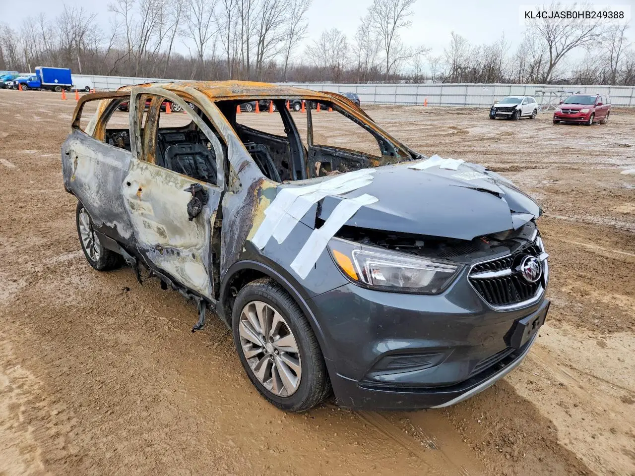 2017 Buick Encore Preferred VIN: KL4CJASB0HB249388 Lot: 79804545