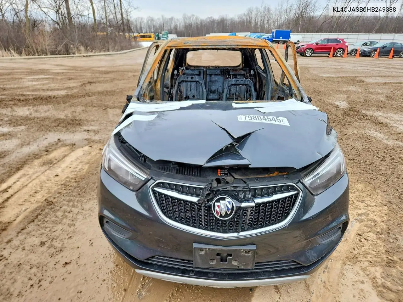 2017 Buick Encore Preferred VIN: KL4CJASB0HB249388 Lot: 79804545