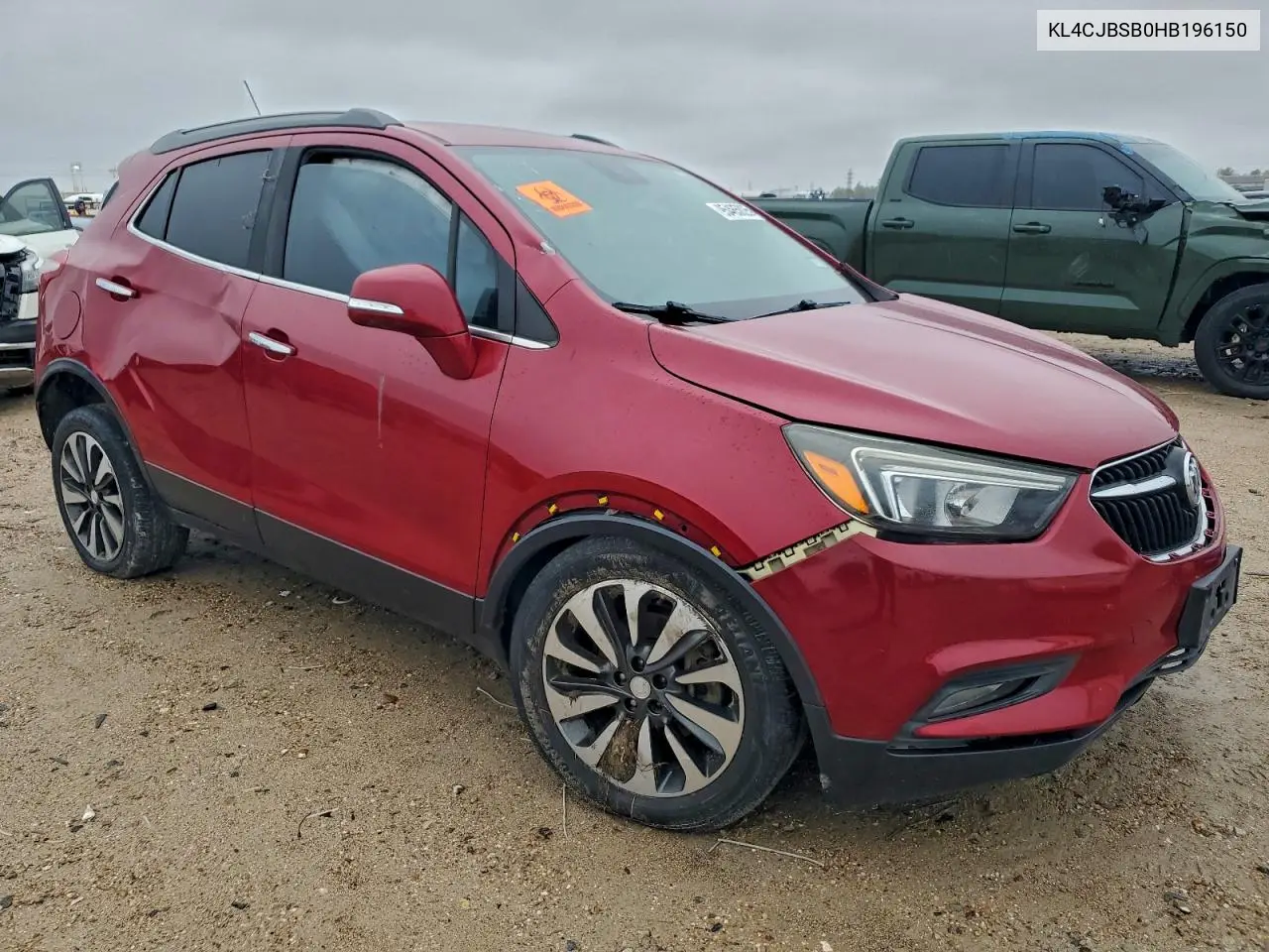 KL4CJBSB0HB196150 2017 Buick Encore Preferred Ii