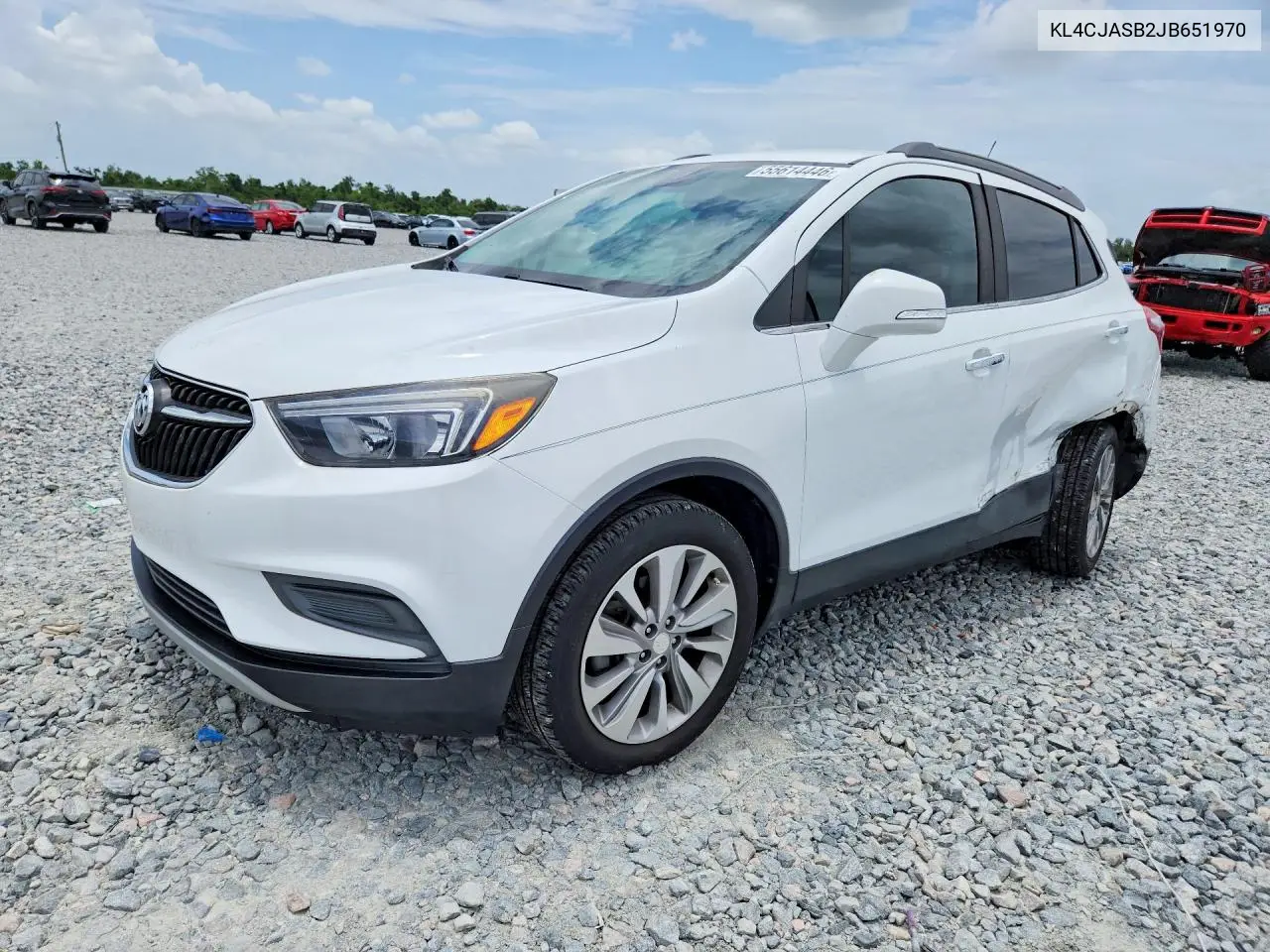 2018 Buick Encore Preferred VIN: KL4CJASB2JB651970 Lot: 55614446