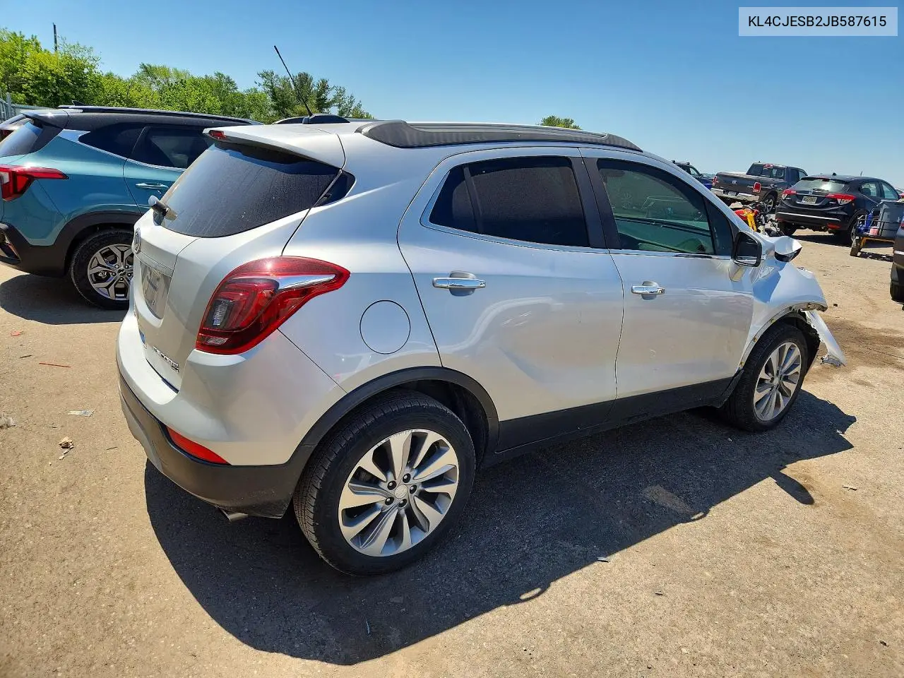 2018 Buick Encore Preferred VIN: KL4CJESB2JB587615 Lot: 55920336