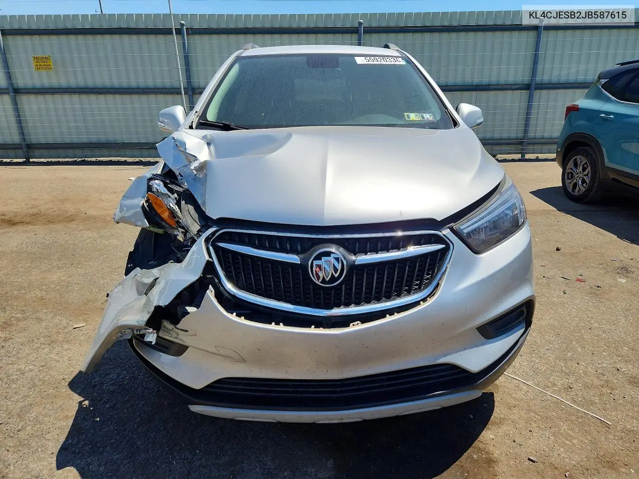2018 Buick Encore Preferred VIN: KL4CJESB2JB587615 Lot: 55920336