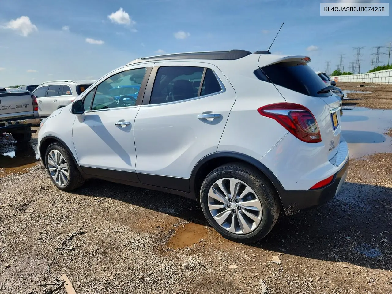 2018 Buick Encore Preferred VIN: KL4CJASB0JB674258 Lot: 56677126