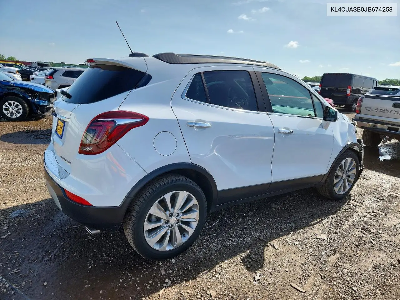 2018 Buick Encore Preferred VIN: KL4CJASB0JB674258 Lot: 56677126