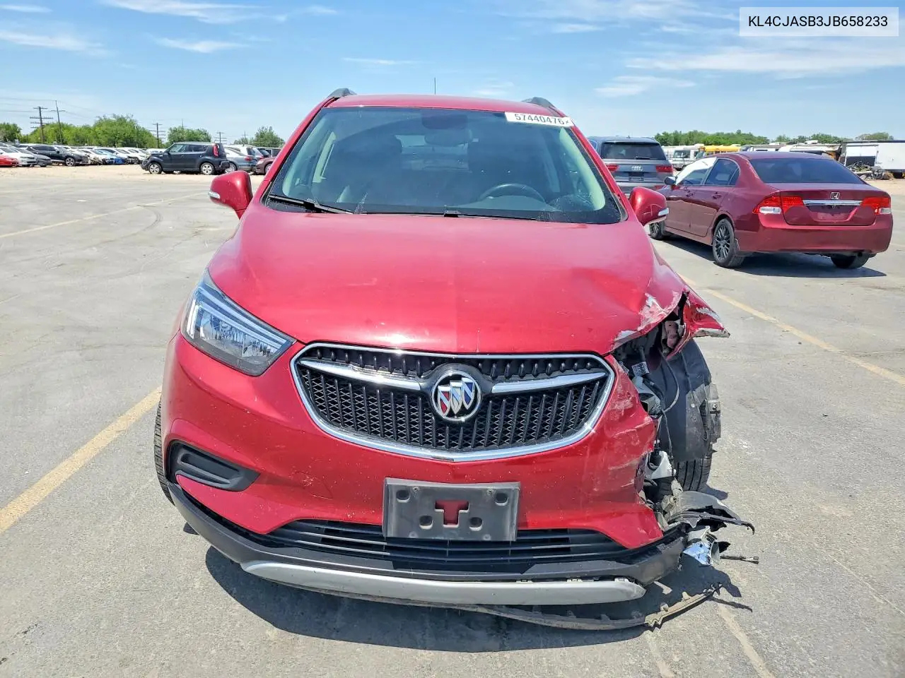 2018 Buick Encore Preferred VIN: KL4CJASB3JB658233 Lot: 57440476