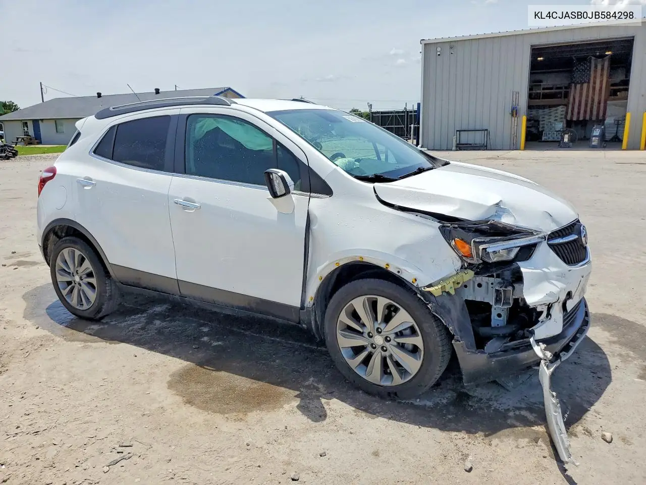 2018 Buick Encore Preferred VIN: KL4CJASB0JB584298 Lot: 58245356