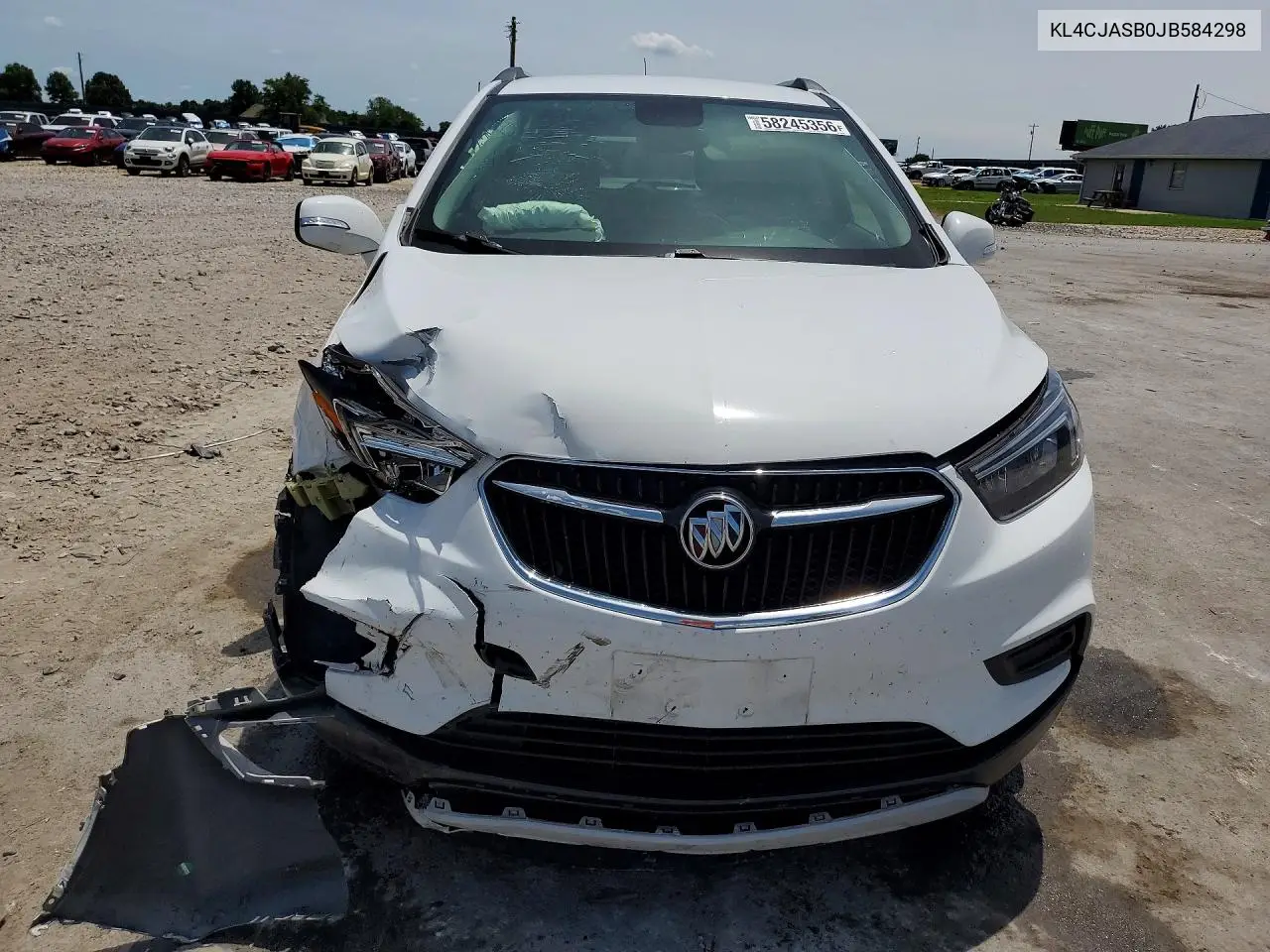 2018 Buick Encore Preferred VIN: KL4CJASB0JB584298 Lot: 58245356