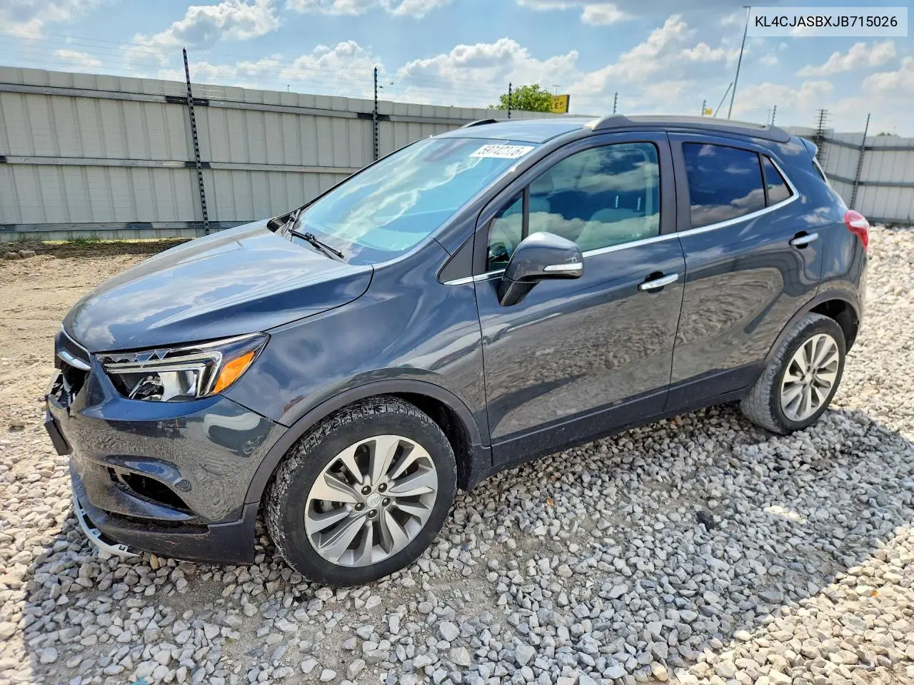 2018 Buick Encore Preferred VIN: KL4CJASBXJB715026 Lot: 59742376