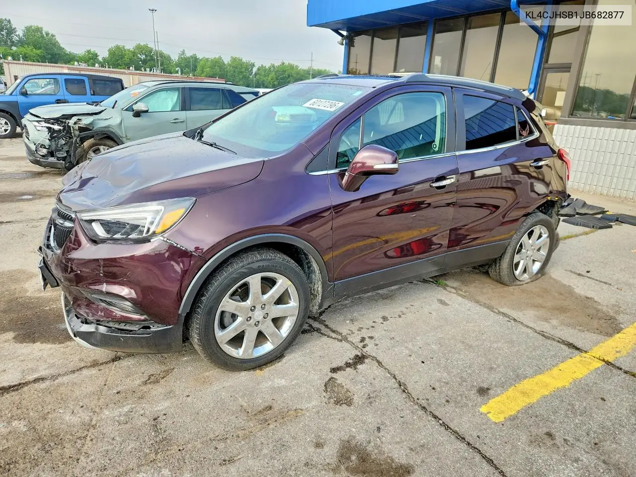 2018 Buick Encore Premium VIN: KL4CJHSB1JB682877 Lot: 60127296