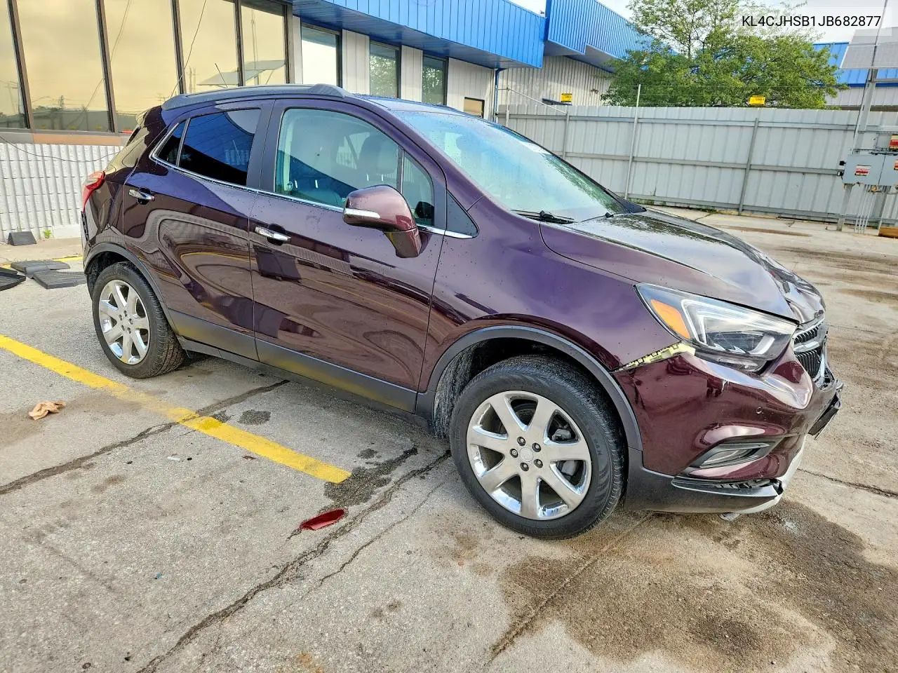 2018 Buick Encore Premium VIN: KL4CJHSB1JB682877 Lot: 60127296
